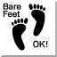 [Bare Feet OK!]
